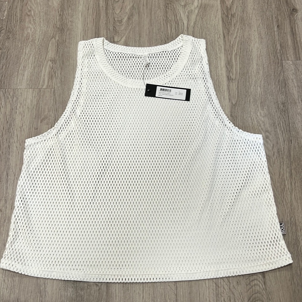 SoulCycle Mesh Tank NWT L